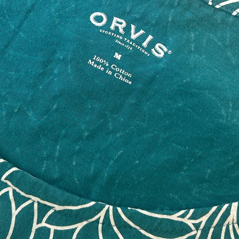 NWOT Orvis Women’s Floral Top - Picture 3 of 5